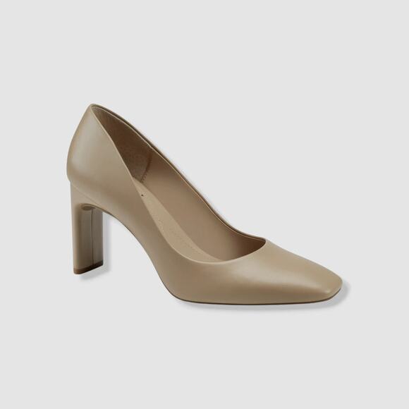 Alfani Women's Tarah Square-Toe Pumps Nude Smooth, Beige Size 11M - Picture 1 of 3